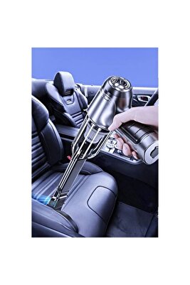 Mini Şarjlı El Süpürgesi Şarjlı Süpürge Araç İçi Süpürge + Hava Üfleme Özellikli - 1 Adet ürün fotoğrafı