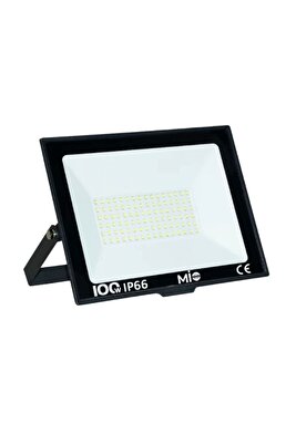 100 Watt Led Projektör Beyaz 6500k Beyaz Renk 9000 Lümen ürün fotoğrafı