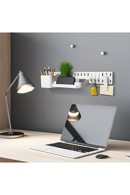 Çok Amaçlı Pano Organizatör Set 2 ( 6 X 40 Cm ) Beyaz ürün fotoğrafı