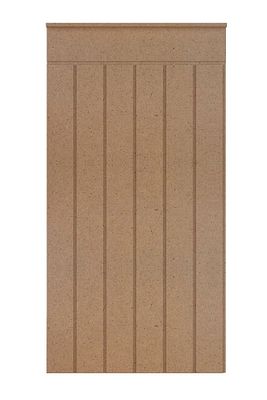 Dekoratif Duvar Paneli ( 54 X 100 Cm ) Boyanabilir Ahşap 8 Mm Ham Mdf Duvar Paneli ürün fotoğrafı
