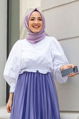 Holly Beyaz Gömlek ürün fotoğrafı