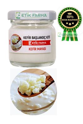 Özel Üretim Organik Kafkas Süt Kefir Mayası [ Canlı Kefir Taneleri ] ürün fotoğrafı