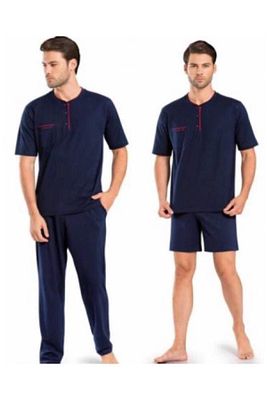 5370 Pijama Şort 3 Lü Damat Çeyiz Seti ürün fotoğrafı