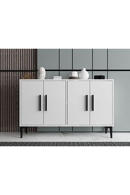 Rae 120cm Konsol, Tv Sehpası, Tv Ünitesi, Kahve Köşesi, Banyo Dolabı, Çok Amaçlı Dolap ürün fotoğrafı