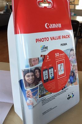 Pg-46 Cl-56 Multipack 2'li Mürekkep Kartuş 50 Adet 10x15 ürün fotoğrafı