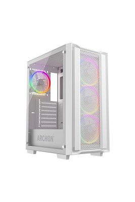 Fury 4x120mm Fanlı Mesh Panel Pro Gaming Oyuncu Bilgisayar Kasası Beyaz ürün fotoğrafı