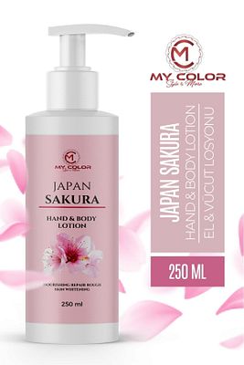 Sakura Çiçeği Nemlendirici Ve Besleyici El,yüz,vücut Kremi 250 ml ürün fotoğrafı