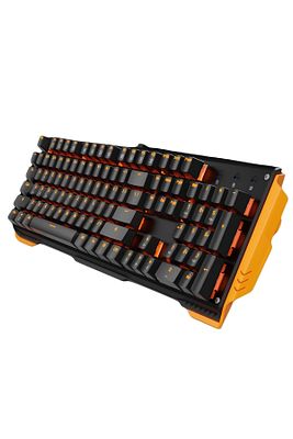 619s Sarı Aydınlatmalı Black/blue Switch Ing Q Usb Gaming 104 Tuş Mekanik Klavye ürün fotoğrafı