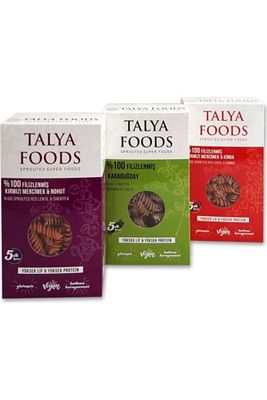 Talyafoods Glutensiz & Vegan Klasık 3'lü Makarna Set ürün fotoğrafı