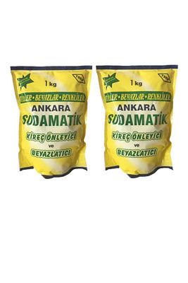 Sodamatik (1 Kg X 2) Kireç Önleyici Ve Beyazlatıcı (tüller-beyazlar-renkliler) ürün fotoğrafı