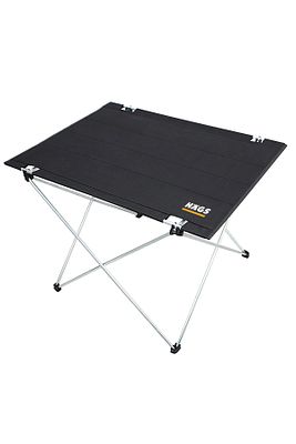 Ultralight Katlanır Kamp Masası, Piknik, BBQ, Balıkçılık, Avcılık, Plaj için Büyük Siyah ürün fotoğrafı