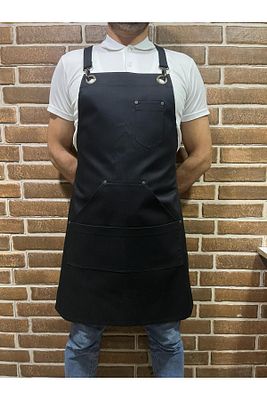 Boydan Önlük , Iş Önlüğü ,cepli Önlük , Garson Önlüğü, ,barista Önlük ,kasap Önlüğü ,apron ,önlük ürün fotoğrafı