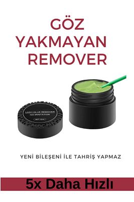 Göz Yakmayan Hızlı Krem Kirpik Çıkarıcı Evde Ipek Kirpik Çıkar ürün fotoğrafı