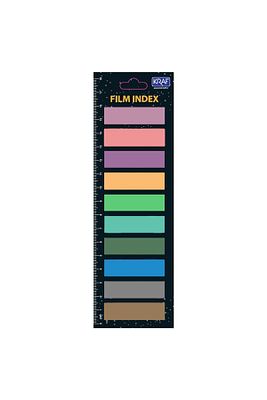 Film Index Yapışkanlı Not Kağıdı 13x44mm 10 Renk X 20 Yaprak ürün fotoğrafı
