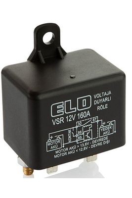 Akü Ayırıcı Gerilime Duyarlı Akıllı Vsr Röle 12v 160a Toz Korumalı ürün fotoğrafı