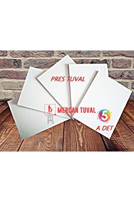 Mercan Pres Tuval 5 Li Paket 17 Cm X 23 Cm ürün fotoğrafı