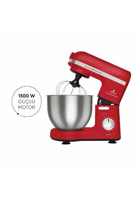 Mastermaid Chef Stand Mikser Red 1500W 5 Lt ürün fotoğrafı