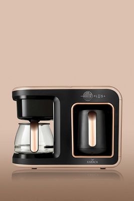 Hatır Plus 2in 1 Türk Ve Filtre Kahve Makinesi Rosie Brown ürün fotoğrafı