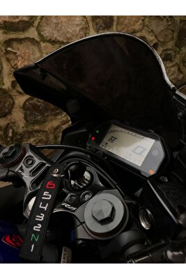 Vites Geçişli Motorcu Kumaş Anahtarlık ürün fotoğrafı