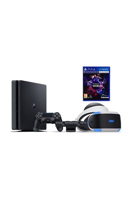 Playstation 4 Slim 500 GB + VR Gözlük + Kamera + PS4 VR Worlds Oyun (Eurasia Garantili) ürün fotoğrafı