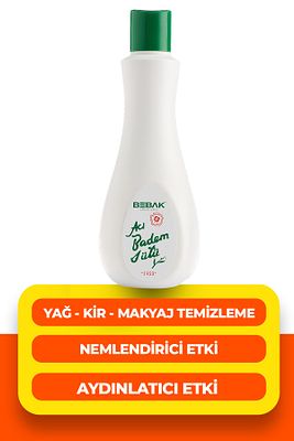 Acı Badem Cilt Ve Makyaj Temizleyici Nemlendirici Bakım Sütü 215 ml ürün fotoğrafı