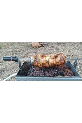 Motorlu Tavuk Çevirme Aparatı,kokoreç Çevirme, Cağ Kebabı Çevirme ürün fotoğrafı