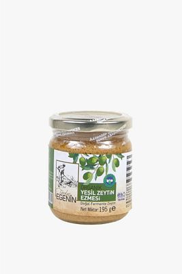 Egenin Organik Yeşil Zeytin Ezmesi 195 gr ürün fotoğrafı