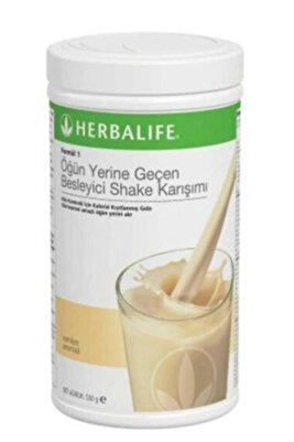 Herbalıfe Formül 1 Öğün Yerine Geçen Besleyici Shake Karışımı Vanilya Aromalı 550 gr ürün fotoğrafı