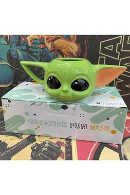 Baby Yoda Özel Tasarım 3d Kupa Mug ürün fotoğrafı