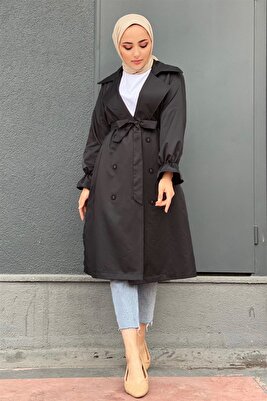Kuşaklı Trençkot ürün fotoğrafı