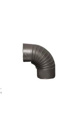 Mat Siyah Emaye Soba Borusu Dirseği 0.40 mm ürün fotoğrafı