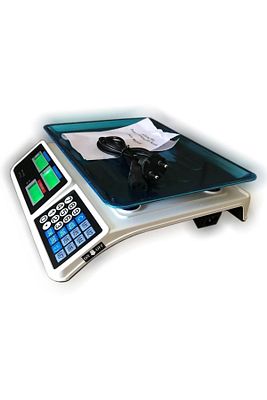 40 Kg 2 Gr Hassasiyetli Çift Ekran Elektronik Terazi Bakkal Manav Pazarcı Mutfak ürün fotoğrafı