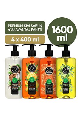 Sıvı Sabun 4'lü Avantaj Paketi - 4x400 ml ürün fotoğrafı