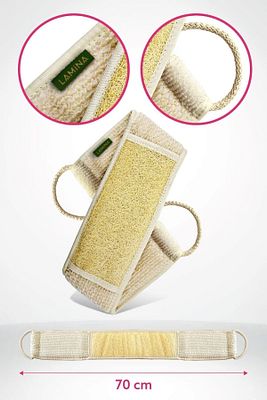 Uzun Loofah Kabak Banyo Sırt Kesesi ,70 Cm Hamam Lifi ürün fotoğrafı