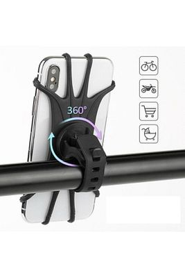 Üniversal Bisiklet Motorsiklet Silikon Telefon Tutucu ürün fotoğrafı