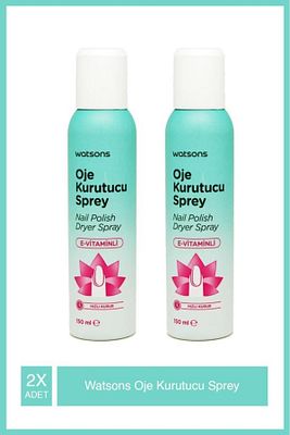 Oje Kurutucu Sprey 150 ml X2 Adet ürün fotoğrafı