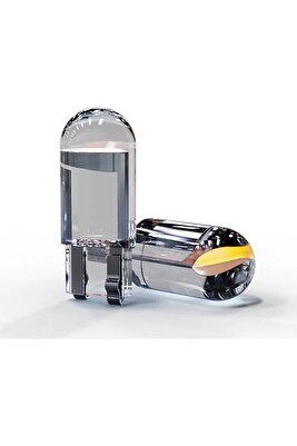 Cam T10 LED Ampül Yeni Nesil 12V 5W Beyaz Renk 2 Adet ürün fotoğrafı