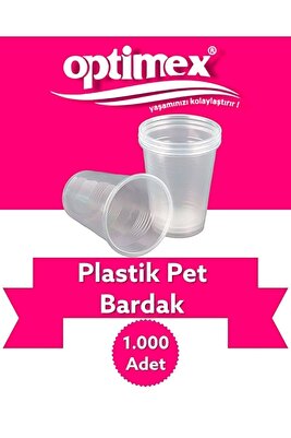 Pet Su Bardağı 1000 Adet 10 Paket×100 Adet ürün fotoğrafı