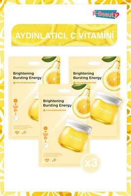 Citrus Aydınlatıcı Yüz Maskesi 3 Adet ürün fotoğrafı