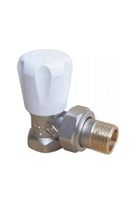 Köşe Radyatör Vana Hafif Tip Volanlı 1/2" ürün fotoğrafı