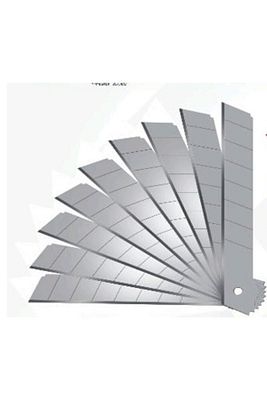 Kupa Kalite Maket Bıçağı Falçata Ağzı 18 X 5 mm 10 Adet ürün fotoğrafı