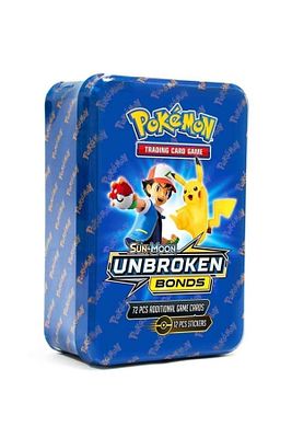 72li 24 Sticker Oyun Kartı Karton Kutu Sun Moon Unbroken Bonds ürün fotoğrafı