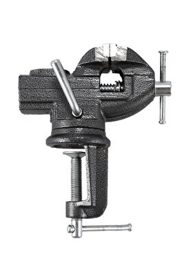 60 Mm Profesyonel Mengene Masa Tezgah Mengene Örslü Döner Tablalı ürün fotoğrafı