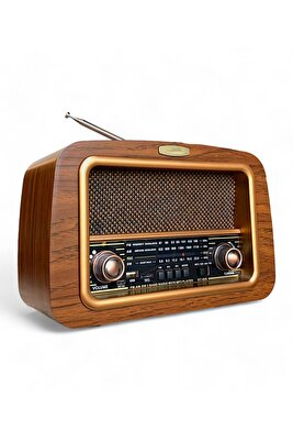 Eski Dostlar Nostalji Radyo Eskitme Görünüm Gerçek Radyo ürün fotoğrafı