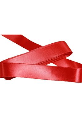 Kırmızı Saten Kurdele Şerit – 3cm 5 Metre Saten Kurdele ürün fotoğrafı