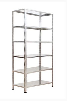 Galvanizraf 6 Katlı Galvaniz Çelik Raf Arşiv Rafı Depo Rafı Kiler Rafı 31x75x200 ürün fotoğrafı
