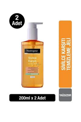 Visibly Clear Sivilce Karşıtı Yağsız Günlük Yüz Temizleme Jeli 200 ml X2 ürün fotoğrafı