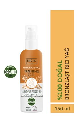 %100 Doğal Bronzlaştırıcı Yağ Organik Avokado Yağı Yoğun Bronzlaştırıcı Kakao Havuç Susam 150 ml ürün fotoğrafı