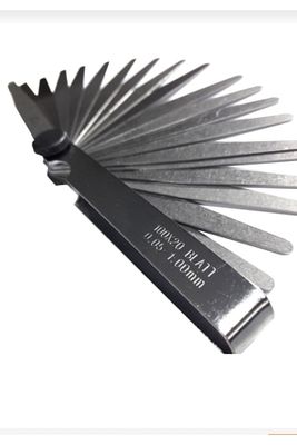 Eth Blatt Sentil Filler Çakısı 0.05-1.0mm 100 Mm Boy Ve 20 Parça ürün fotoğrafı