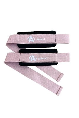 Ağırlık Kaldırma Kayışı Wrist Strap Fitness Crossfit Halter Kayışı / Lifting Straps - Pembe ürün fotoğrafı